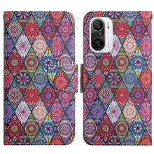 Load image into Gallery viewer, Painted Pattern Flip Leather Phone Case, For Xiaomi Redmi 10, For Xiaomi Redmi K40