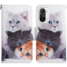 Load image into Gallery viewer, Painted Pattern Flip Leather Phone Case, For Xiaomi Redmi 10, For Xiaomi Redmi K40