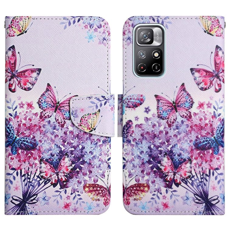 Painted Pattern Flip Leather Phone Case, For Xiaomi Redmi Note 10 Pro 5G, For Xiaomi Redmi Note 11 5G China