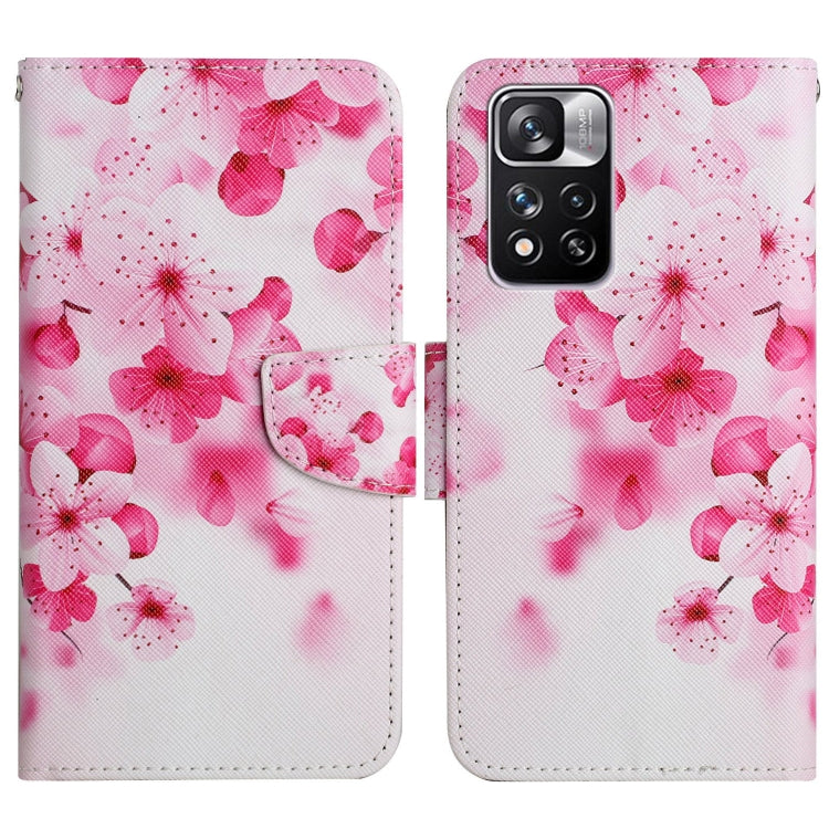 Painted Pattern Flip Leather Phone Case, For Xiaomi Redmi Note 11 Pro 5G China, For Xiaomi Mi 11T