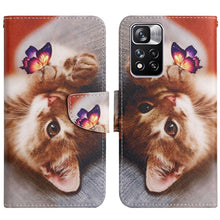 Load image into Gallery viewer, Painted Pattern Flip Leather Phone Case, For Xiaomi Redmi Note 11 Pro 5G China, For Xiaomi Mi 11T