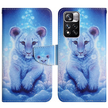 Load image into Gallery viewer, Painted Pattern Flip Leather Phone Case, For Xiaomi Redmi Note 11 Pro 5G China, For Xiaomi Mi 11T