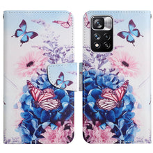 Load image into Gallery viewer, Painted Pattern Flip Leather Phone Case, For Xiaomi Redmi Note 11 Pro 5G China, For Xiaomi Mi 11T