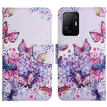 Load image into Gallery viewer, Painted Pattern Flip Leather Phone Case, For Xiaomi Redmi Note 11 Pro 5G China, For Xiaomi Mi 11T