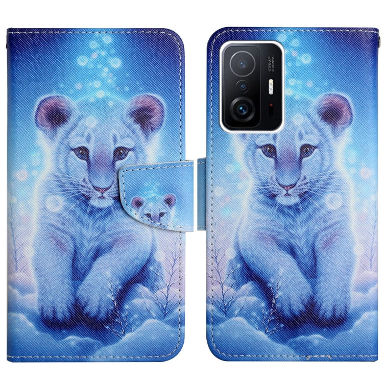 Painted Pattern Flip Leather Phone Case, For Xiaomi Redmi Note 11 Pro 5G China, For Xiaomi Mi 11T
