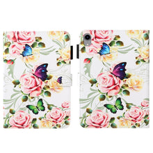 Load image into Gallery viewer, Cross Texture Painted Smart Leather Tablet Case, For iPad mini 2024 / mini 6