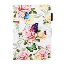 Load image into Gallery viewer, Cross Texture Painted Smart Leather Tablet Case, For iPad mini 2024 / mini 6