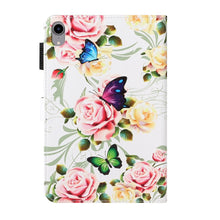 Load image into Gallery viewer, Cross Texture Painted Smart Leather Tablet Case, For iPad mini 2024 / mini 6