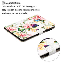 Load image into Gallery viewer, Cross Texture Painted Smart Leather Tablet Case, For iPad mini 2024 / mini 6