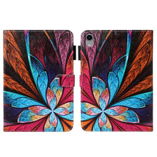 Load image into Gallery viewer, Cross Texture Painted Smart Leather Tablet Case, For iPad mini 2024 / mini 6