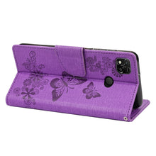 Load image into Gallery viewer, Butterfly Embossed Leather Phone Case, For Xiaomi Redmi 10A, For Xiaomi Redmi 10C, For Samsung Galaxy M23 5G, For Samsung Galaxy M53 5G