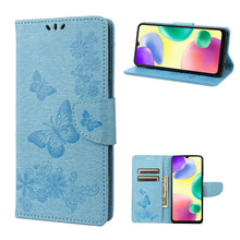 Load image into Gallery viewer, Butterfly Embossed Leather Phone Case, For Xiaomi Redmi 10A, For Xiaomi Redmi 10C, For Samsung Galaxy M23 5G, For Samsung Galaxy M53 5G