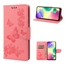 Load image into Gallery viewer, Butterfly Embossed Leather Phone Case, For Xiaomi Redmi 10A, For Xiaomi Redmi 10C, For Samsung Galaxy M23 5G, For Samsung Galaxy M53 5G