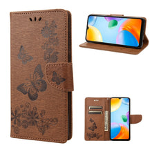 Load image into Gallery viewer, Butterfly Embossed Leather Phone Case, For Xiaomi Redmi 10A, For Xiaomi Redmi 10C, For Samsung Galaxy M23 5G, For Samsung Galaxy M53 5G