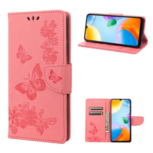 Load image into Gallery viewer, Butterfly Embossed Leather Phone Case, For Xiaomi Redmi 10A, For Xiaomi Redmi 10C, For Samsung Galaxy M23 5G, For Samsung Galaxy M53 5G