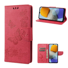 Load image into Gallery viewer, Butterfly Embossed Leather Phone Case, For Xiaomi Redmi 10A, For Xiaomi Redmi 10C, For Samsung Galaxy M23 5G, For Samsung Galaxy M53 5G