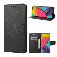 Load image into Gallery viewer, Butterfly Embossed Leather Phone Case, For Xiaomi Redmi 10A, For Xiaomi Redmi 10C, For Samsung Galaxy M23 5G, For Samsung Galaxy M53 5G