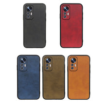Load image into Gallery viewer, Accurate Hole Two-color Calf Texture PU Phone Case, For Xiaomi Mi 12 Lite