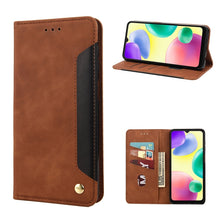 Load image into Gallery viewer, Skin Feel Splicing Leather Phone Case, For Xiaomi Redmi 10A, For Xiaomi Redmi 10C, For Samsung Galaxy M23 5G, For Samsung Galaxy M53 5G