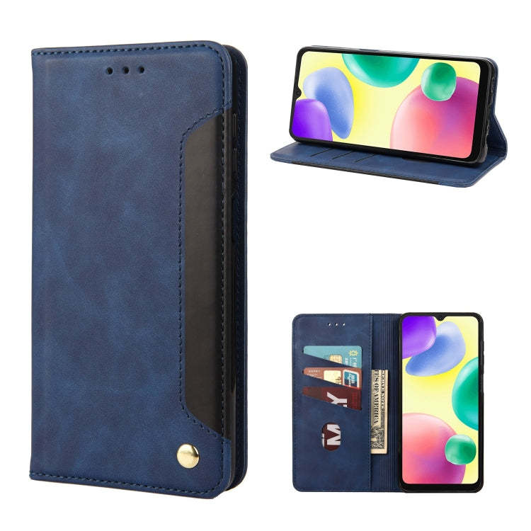 Skin Feel Splicing Leather Phone Case, For Xiaomi Redmi 10A, For Xiaomi Redmi 10C, For Samsung Galaxy M23 5G, For Samsung Galaxy M53 5G