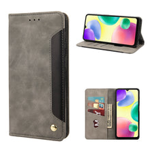 Load image into Gallery viewer, Skin Feel Splicing Leather Phone Case, For Xiaomi Redmi 10A, For Xiaomi Redmi 10C, For Samsung Galaxy M23 5G, For Samsung Galaxy M53 5G