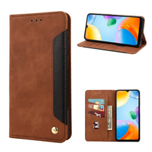 Load image into Gallery viewer, Skin Feel Splicing Leather Phone Case, For Xiaomi Redmi 10A, For Xiaomi Redmi 10C, For Samsung Galaxy M23 5G, For Samsung Galaxy M53 5G