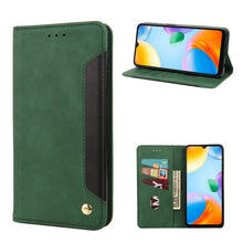 Load image into Gallery viewer, Skin Feel Splicing Leather Phone Case, For Xiaomi Redmi 10A, For Xiaomi Redmi 10C, For Samsung Galaxy M23 5G, For Samsung Galaxy M53 5G