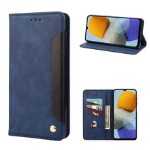 Load image into Gallery viewer, Skin Feel Splicing Leather Phone Case, For Xiaomi Redmi 10A, For Xiaomi Redmi 10C, For Samsung Galaxy M23 5G, For Samsung Galaxy M53 5G