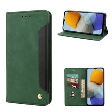 Load image into Gallery viewer, Skin Feel Splicing Leather Phone Case, For Xiaomi Redmi 10A, For Xiaomi Redmi 10C, For Samsung Galaxy M23 5G, For Samsung Galaxy M53 5G