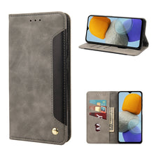 Load image into Gallery viewer, Skin Feel Splicing Leather Phone Case, For Xiaomi Redmi 10A, For Xiaomi Redmi 10C, For Samsung Galaxy M23 5G, For Samsung Galaxy M53 5G