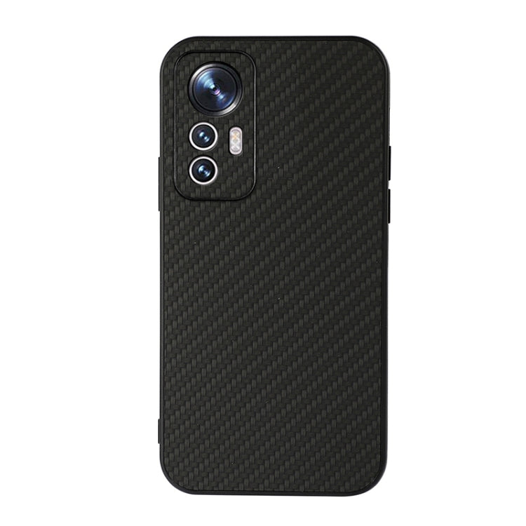 Accurate Hole Carbon Fiber Texture Shockproof Case, For Xiaomi Mi 12 Lite