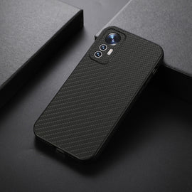 Accurate Hole Carbon Fiber Texture Shockproof Case, For Xiaomi Mi 12 Lite