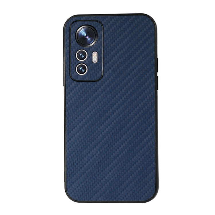 Accurate Hole Carbon Fiber Texture Shockproof Case, For Xiaomi Mi 12 Lite
