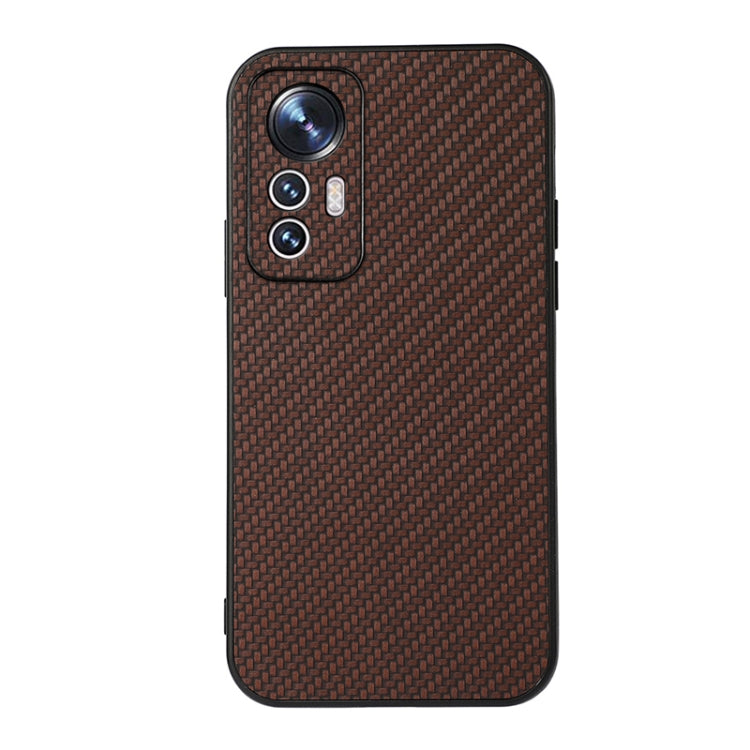Accurate Hole Carbon Fiber Texture Shockproof Case, For Xiaomi Mi 12 Lite