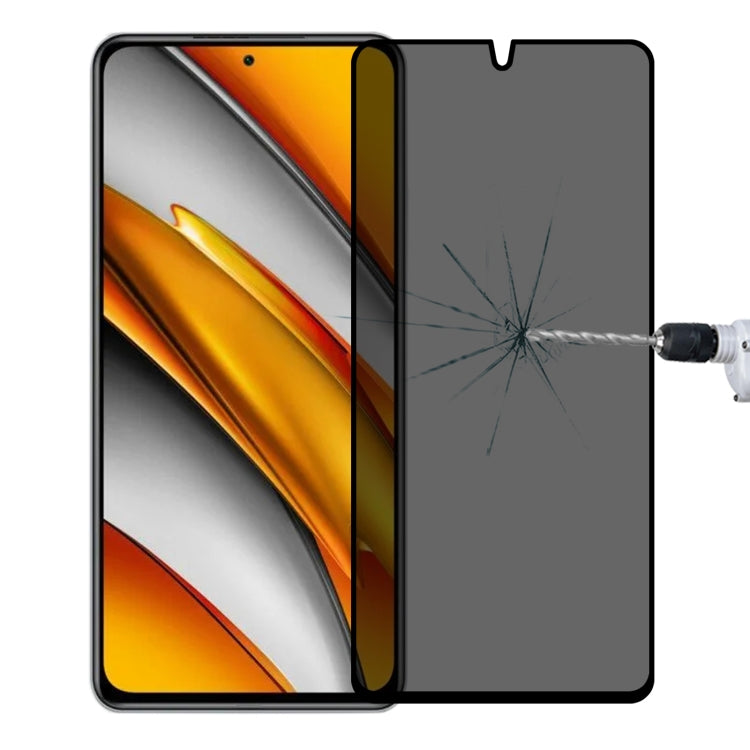 Full Cover Anti-peeping Tempered Glass Film For Samsung Galaxy A12, For Xiaomi Redmi Note 10 Pro(1 PC), For Xiaomi Poco X3 Pro(1 PC), For Xiaomi Poco F3(1 PC), For Xiaomi Poco M3 Pro(1 PC), For Xiaomi Poco F3 GT(1 PC), For Xiaomi Poco X3 GT(1 PC)      ...