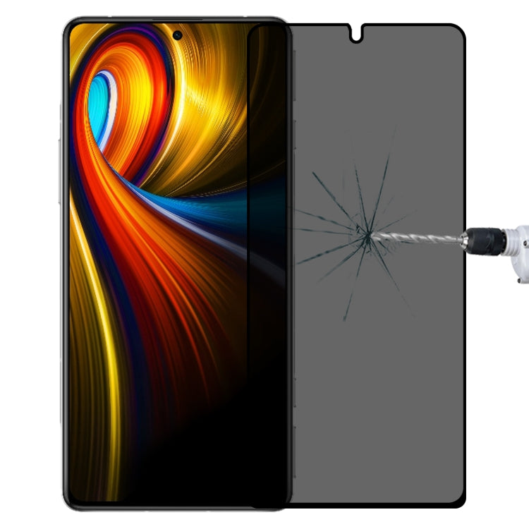 Full Cover Anti-peeping Tempered Glass Film For Samsung Galaxy A12, For Xiaomi Redmi Note 10 Pro(1 PC), For Xiaomi Poco X3 Pro(1 PC), For Xiaomi Poco F3(1 PC), For Xiaomi Poco M3 Pro(1 PC), For Xiaomi Poco F3 GT(1 PC), For Xiaomi Poco X3 GT(1 PC)      ...