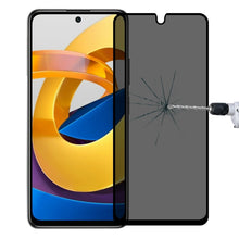 Load image into Gallery viewer, Full Cover Anti-peeping Tempered Glass Film For Samsung Galaxy A12, For Xiaomi Redmi Note 10 Pro(1 PC), For Xiaomi Poco X3 Pro(1 PC), For Xiaomi Poco F3(1 PC), For Xiaomi Poco M3 Pro(1 PC), For Xiaomi Poco F3 GT(1 PC), For Xiaomi Poco X3 GT(1 PC)      ...