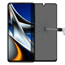 Load image into Gallery viewer, Full Cover Anti-peeping Tempered Glass Film For Samsung Galaxy A12, For Xiaomi Redmi Note 10 Pro(1 PC), For Xiaomi Poco X3 Pro(1 PC), For Xiaomi Poco F3(1 PC), For Xiaomi Poco M3 Pro(1 PC), For Xiaomi Poco F3 GT(1 PC), For Xiaomi Poco X3 GT(1 PC)      ...