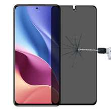 Load image into Gallery viewer, Full Cover Anti-peeping Tempered Glass Film For Samsung Galaxy A12, For Xiaomi Redmi Note 10 Pro(1 PC), For Xiaomi Poco X3 Pro(1 PC), For Xiaomi Poco F3(1 PC), For Xiaomi Poco M3 Pro(1 PC), For Xiaomi Poco F3 GT(1 PC), For Xiaomi Poco X3 GT(1 PC)      ...
