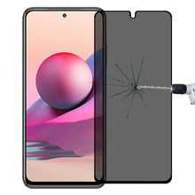 Load image into Gallery viewer, Full Cover Anti-peeping Tempered Glass Film For Samsung Galaxy A12, For Xiaomi Redmi Note 10 Pro(1 PC), For Xiaomi Poco X3 Pro(1 PC), For Xiaomi Poco F3(1 PC), For Xiaomi Poco M3 Pro(1 PC), For Xiaomi Poco F3 GT(1 PC), For Xiaomi Poco X3 GT(1 PC)      ...