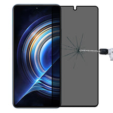 Load image into Gallery viewer, Full Cover Anti-peeping Tempered Glass Film For Samsung Galaxy A12, For Xiaomi Redmi Note 10 Pro(1 PC), For Xiaomi Poco X3 Pro(1 PC), For Xiaomi Poco F3(1 PC), For Xiaomi Poco M3 Pro(1 PC), For Xiaomi Poco F3 GT(1 PC), For Xiaomi Poco X3 GT(1 PC)      ...