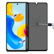 Load image into Gallery viewer, Full Cover Anti-peeping Tempered Glass Film For Samsung Galaxy A12, For Xiaomi Redmi Note 10 Pro(1 PC), For Xiaomi Poco X3 Pro(1 PC), For Xiaomi Poco F3(1 PC), For Xiaomi Poco M3 Pro(1 PC), For Xiaomi Poco F3 GT(1 PC), For Xiaomi Poco X3 GT(1 PC)      ...