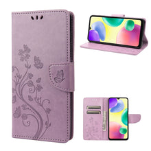 Load image into Gallery viewer, Butterfly Flower Pattern Flip Leather Phone Case, For Xiaomi Redmi 10A, For Xiaomi Redmi 10C, For Samsung Galaxy M23 5G, For Samsung Galaxy M53 5G
