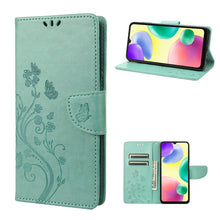Load image into Gallery viewer, Butterfly Flower Pattern Flip Leather Phone Case, For Xiaomi Redmi 10A, For Xiaomi Redmi 10C, For Samsung Galaxy M23 5G, For Samsung Galaxy M53 5G