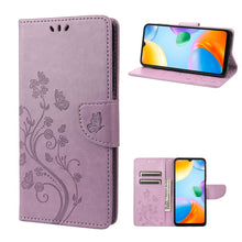 Load image into Gallery viewer, Butterfly Flower Pattern Flip Leather Phone Case, For Xiaomi Redmi 10A, For Xiaomi Redmi 10C, For Samsung Galaxy M23 5G, For Samsung Galaxy M53 5G