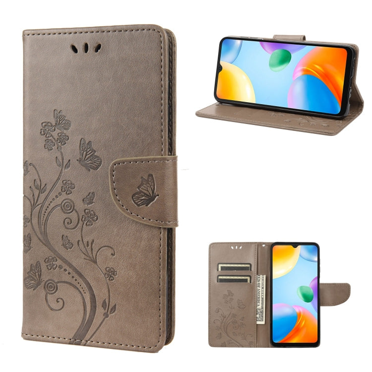 Butterfly Flower Pattern Flip Leather Phone Case, For Xiaomi Redmi 10A, For Xiaomi Redmi 10C, For Samsung Galaxy M23 5G, For Samsung Galaxy M53 5G