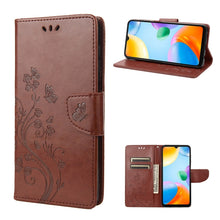Load image into Gallery viewer, Butterfly Flower Pattern Flip Leather Phone Case, For Xiaomi Redmi 10A, For Xiaomi Redmi 10C, For Samsung Galaxy M23 5G, For Samsung Galaxy M53 5G