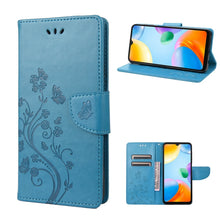 Load image into Gallery viewer, Butterfly Flower Pattern Flip Leather Phone Case, For Xiaomi Redmi 10A, For Xiaomi Redmi 10C, For Samsung Galaxy M23 5G, For Samsung Galaxy M53 5G