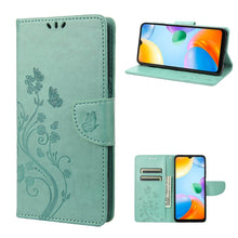 Load image into Gallery viewer, Butterfly Flower Pattern Flip Leather Phone Case, For Xiaomi Redmi 10A, For Xiaomi Redmi 10C, For Samsung Galaxy M23 5G, For Samsung Galaxy M53 5G