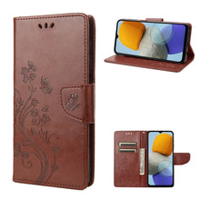 Load image into Gallery viewer, Butterfly Flower Pattern Flip Leather Phone Case, For Xiaomi Redmi 10A, For Xiaomi Redmi 10C, For Samsung Galaxy M23 5G, For Samsung Galaxy M53 5G
